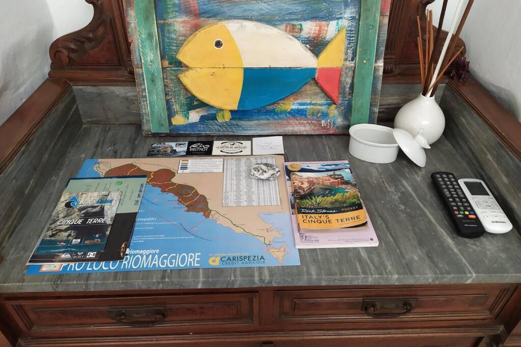 Appartamento Via Colombo 99 Riomaggiore Eksteriør billede